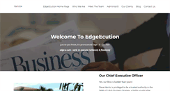 Desktop Screenshot of edgeecution.com